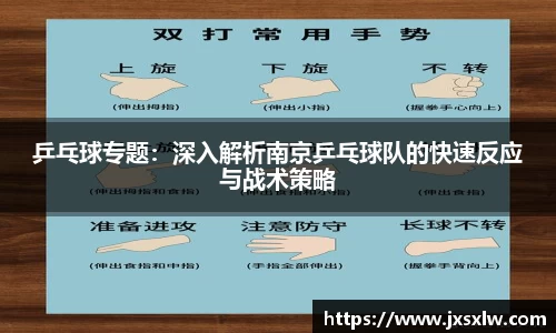 乒乓球专题：深入解析南京乒乓球队的快速反应与战术策略